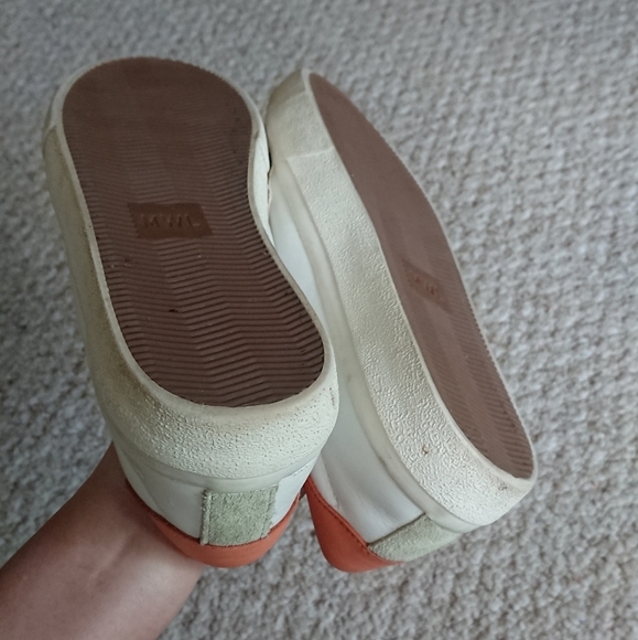 MADEWELL Sidewalk Sneakers in Snake Embossed Leather Wave Edition size 7.5 - Picture 15 of 16